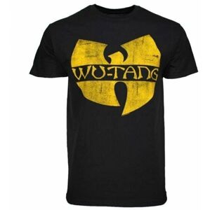 Wu-Tang Clan Tričko Classic Yellow Logo Černá 2XL