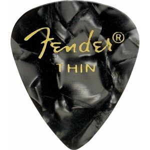 Fender 351 Shape Premium Pick Thin Black Moto