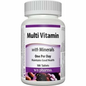 Webber Naturals Multi Vitamin with Minerals Tablety