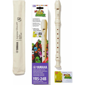 Yamaha YRS-24B Sopránová zobcová flétna C Bílá