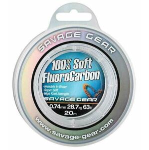 Savage Gear Soft Fluoro Carbon Transparentní 0,36 mm 8,4 kg 40 m