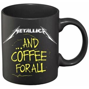 Metallica And Coffee For All Hudební hrnek