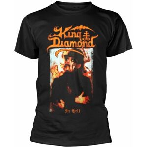 King Diamond Tričko In Hell Černá XL