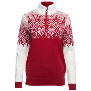 Dale of Norway Winterland Womens Merino Wool Sweater Raspberry/Off White/Red Rose M Svetr