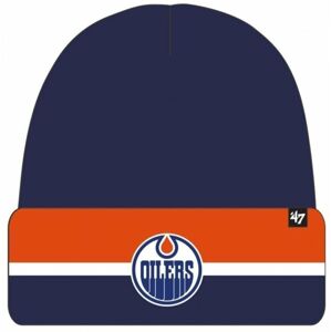 Edmonton Oilers Split Cuff Knit Light Navy Hokejová čepice