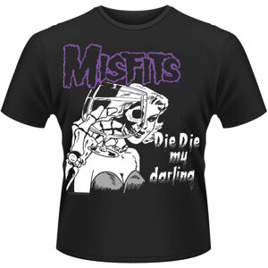 Misfits Tričko Die Die My Darling Černá 2XL
