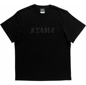 Tama Tričko T-Shirt Black with Black Logo Black M