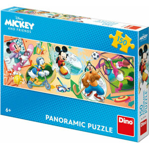 Dino Panoramatické puzzle Mickey 150 dílků