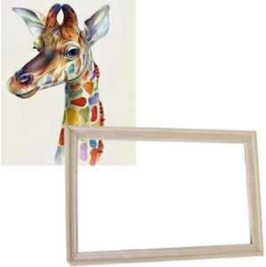 Gaira S rámem bez vypnutého plátna Žirafa
