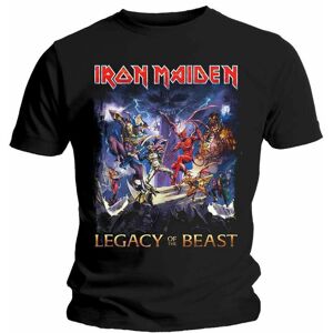 Iron Maiden Tričko Legacy Of The Beast Černá XL