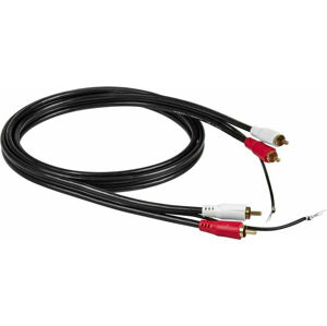 Oehlbach RCA Phono Cable 1,5 m Bílá-Černá-Červená