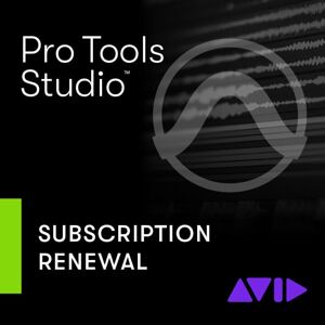 AVID Pro Tools Studio Annual Paid Annual Subscription (Renewal) (Digitální produkt)