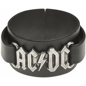 AC/DC Logo Náramek Černá