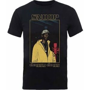 Snoop Dogg Tričko Microphone Černá S