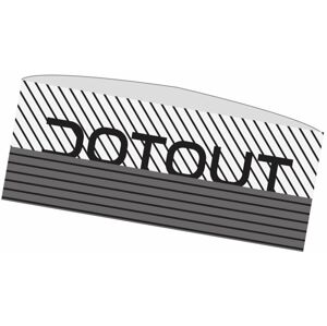 Dotout Mesh Headband Set 3 Pcs Grey/White UNI Čepice