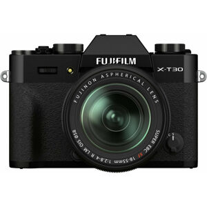 Fujifilm X-T30 II + Fujinon XF18-55 mm Černá