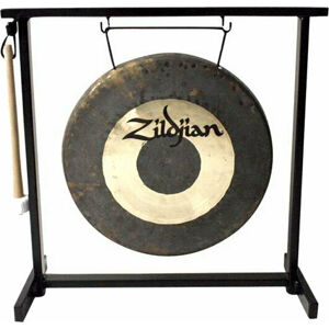 Zildjian P0565 Traditional Gong and Stand Set Gong 12"