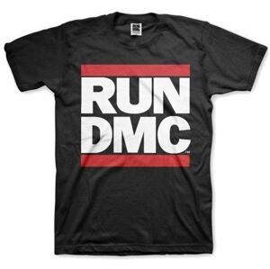 Run DMC Tričko Logo Black L