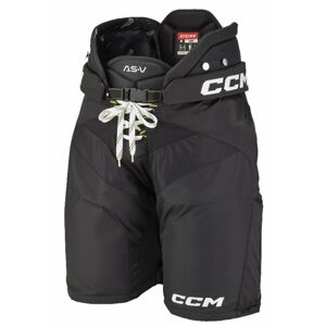 CCM HP Tack AS-V JR Black S Hokejové kalhoty