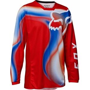 FOX Youth 180 Toxsyk Jersey Fluo Red M Motokrosový dres