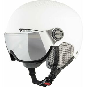 Alpina Arber Visor Q-Lite Ski Helmet White Matt L Lyžařská helma