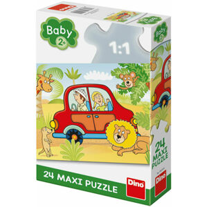 Dino Puzzle Safari 24 dílků