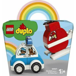 LEGO Duplo 10957 Hasičský vrtulník a policejní auto
