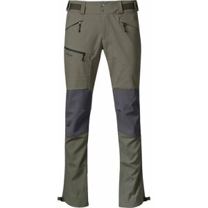 Bergans Outdoorové kalhoty Fjorda Trekking Hybrid Pants Green Mud/Solid Dark Grey XL