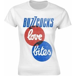Buzzcocks Tričko Love Bites S Bílá