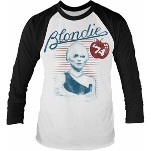 Blondie Tričko Apple 74 Bílá-Černá 2XL