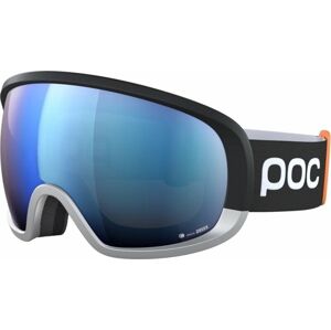 POC Fovea Race Uranium Black/Argentite Silver/Partly Sunny Blue Lyžařské brýle