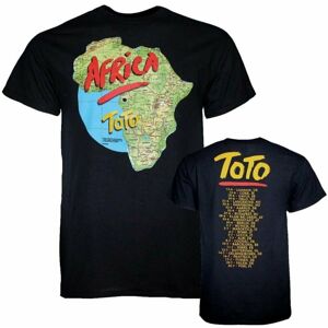 Toto Tričko Africa Tour Černá 2XL