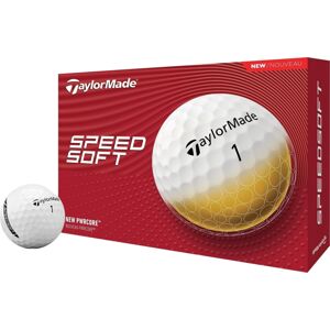TaylorMade Speed Soft Golf Balls White