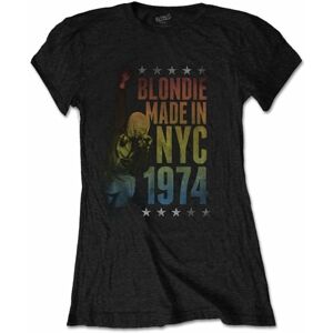 Blondie Tričko Made in NYC XL Černá