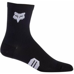 FOX 6" Ranger Socks Black L/XL Cyklo ponožky
