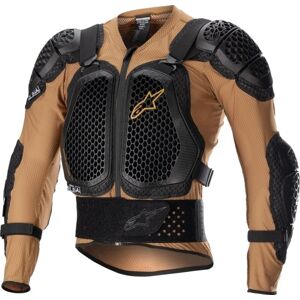 Alpinestars Chránič těla Bionic Action V2 Protection Jacket Sand Black/Tangerine XL