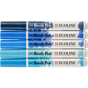 Ecoline Brush pen X7 Modrá