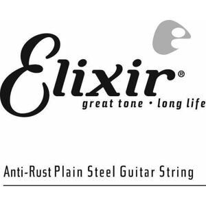 Elixir 13010 Anti-Rust Plated Plain Steel .010 Samostatná struna pro kytaru