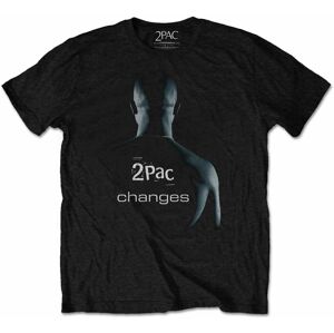 2Pac Tričko Changes XL Černá