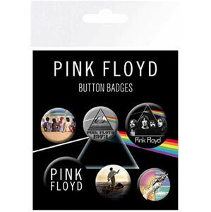 Pink Floyd Mix Odznak Multi