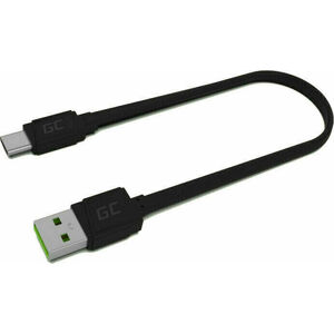 Green Cell KABGC03 GCmatte USB-C Flat 25 cm Černá 25 cm USB kabel