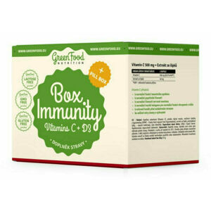 Green Food Nutrition Box Immunity Kapsle