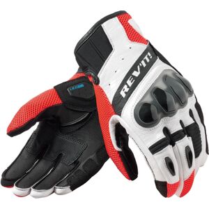 Rev'it! Gloves Ritmo Black/Neon Red S Rukavice