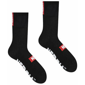 Nebbia Extra Mile Crew Socks Černá 39-42