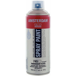 Amsterdam Spray Paint 400 ml 745 Transparent Black