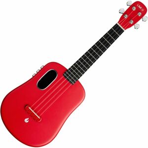 Lava Music FreeBoost Koncertní ukulele Červená