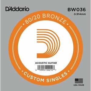 D'Addario BW036 Samostatná struna pro kytaru
