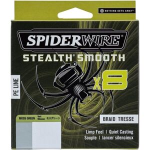 SpiderWire Stealth® Smooth8 x8 PE Braid Moss Green 0,07 mm 6 kg-13 lbs 150 m