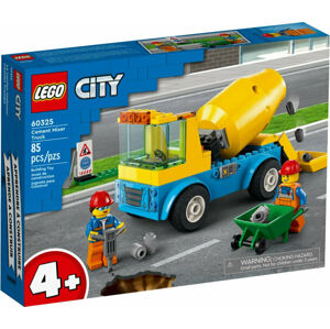 LEGO City 60325 Nákladní automobil s míchačkou cementu