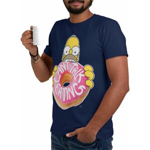 The Simpsons Tričko Donut Modrá L